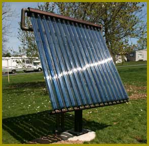 Solar Water Heating System Ground Mount